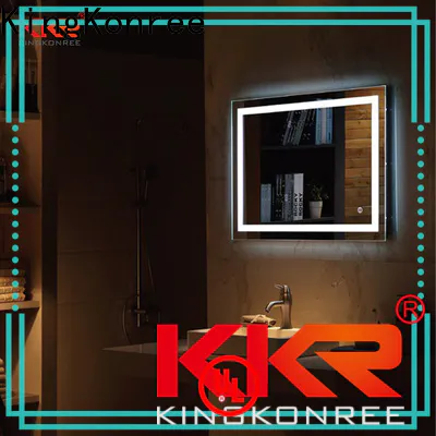 KingKonree cool bathroom mirrors customized design for toilet