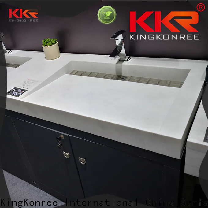 acrylic readymade washbasin cabinets sink supplier for bathroom
