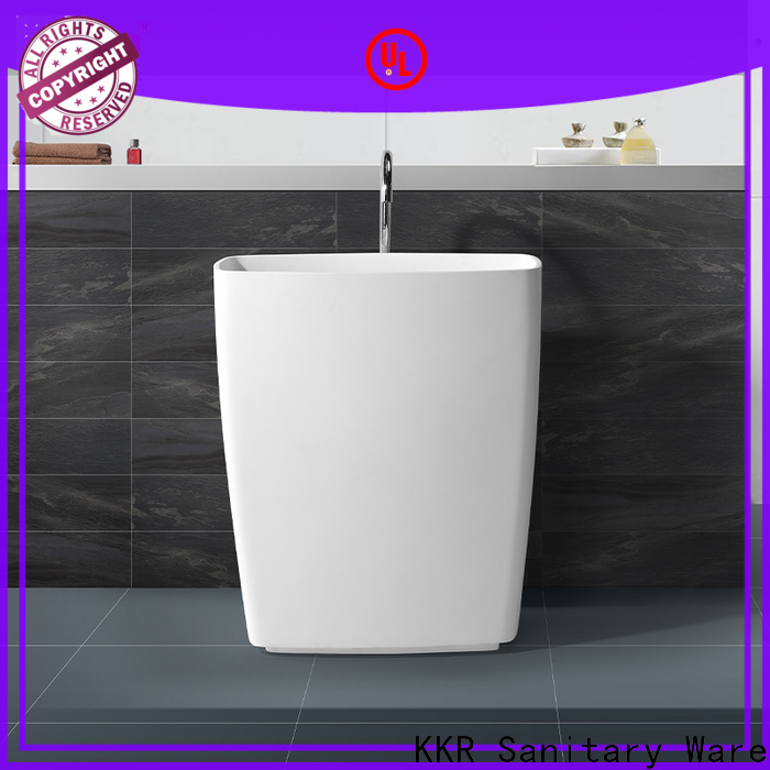 KingKonree stable free standing wash basin customized for bathroom