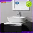 KingKonree standard above counter basins design for hotel