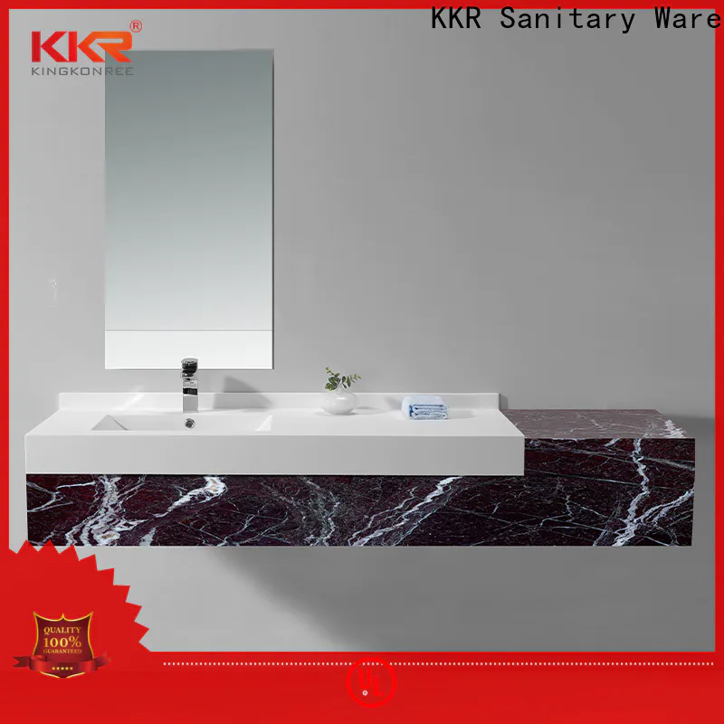 KingKonree elegant baron basin cabinet manufacturer for toilet