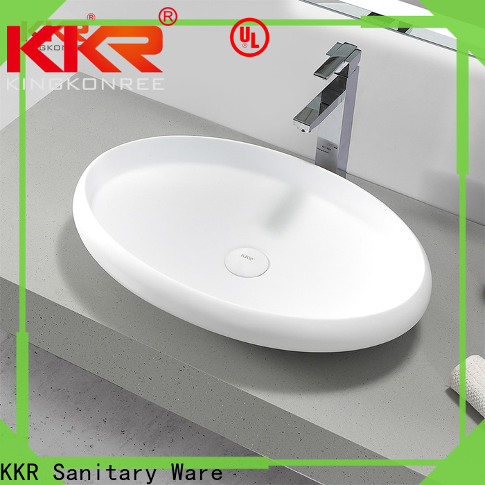 KingKonree standard vanity wash basin supplier for home