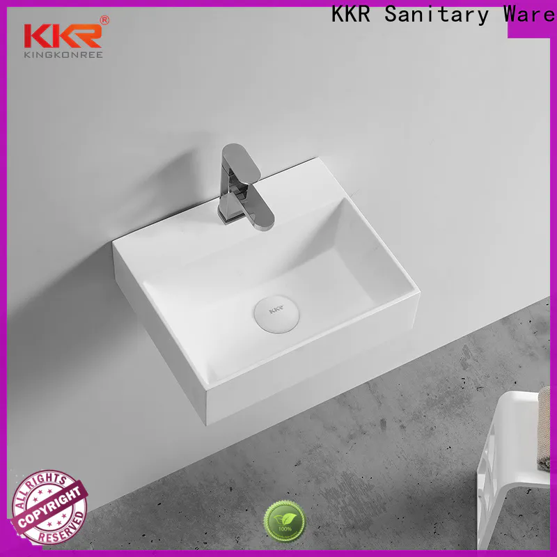 KingKonree mounted small wall hung sink customized for home