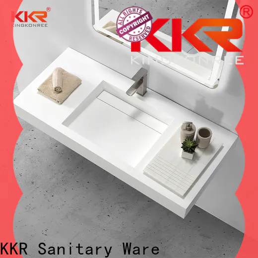 mount small wall hung sink supplier for hotel