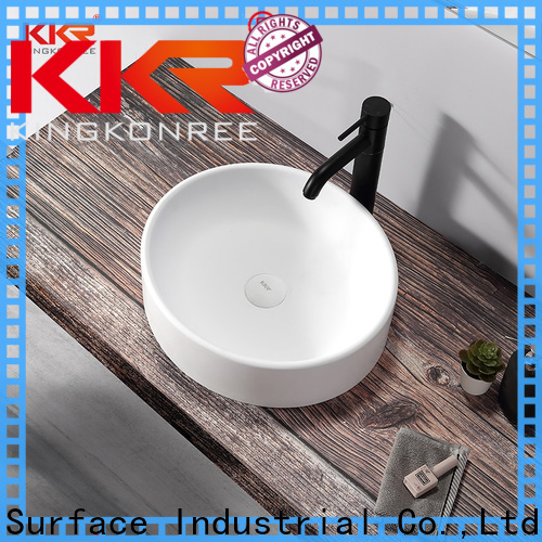 KingKonree durable table top wash basin supplier for home