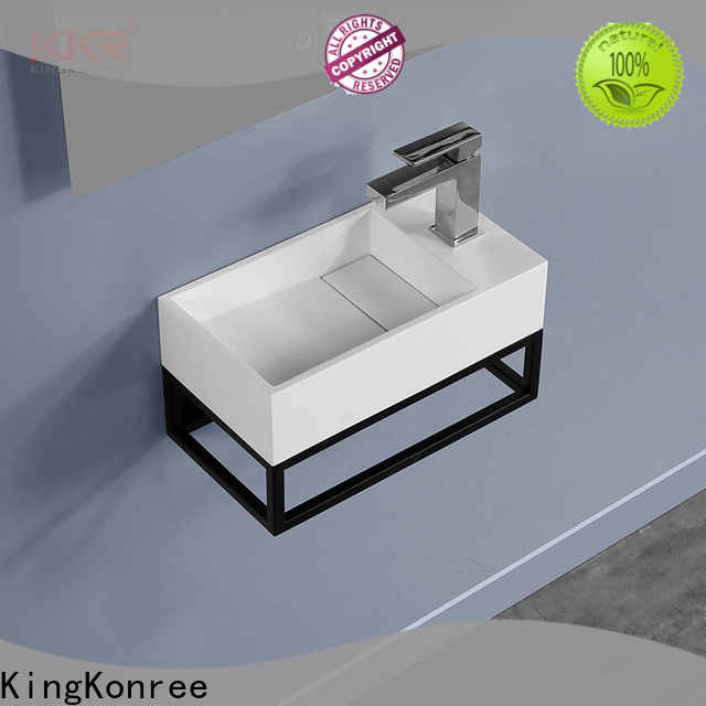 sanitary ware under basin cabinet design for motel