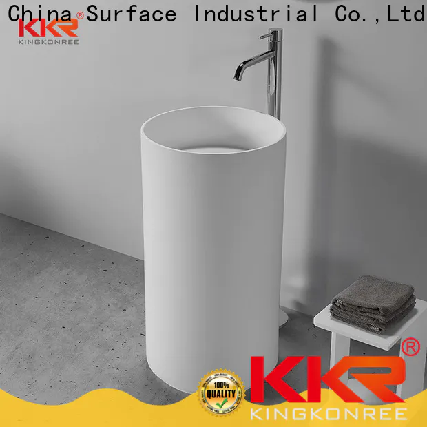 KingKonree pan shape basin stands for bathrooms manufacturer for home