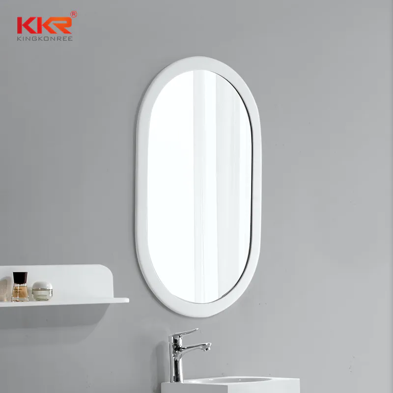 Wash Hand Basin With Rectangular Full Length Wall Mirror KKR-1572