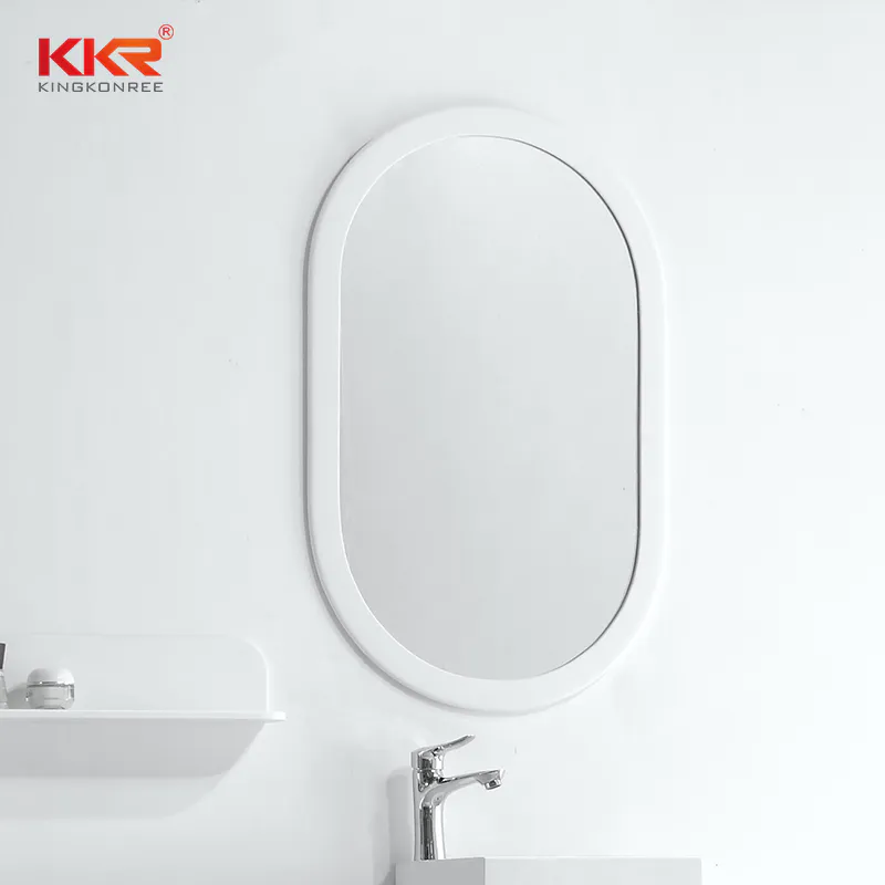 Wash Hand Basin With Rectangular Full Length Wall Mirror KKR-1572