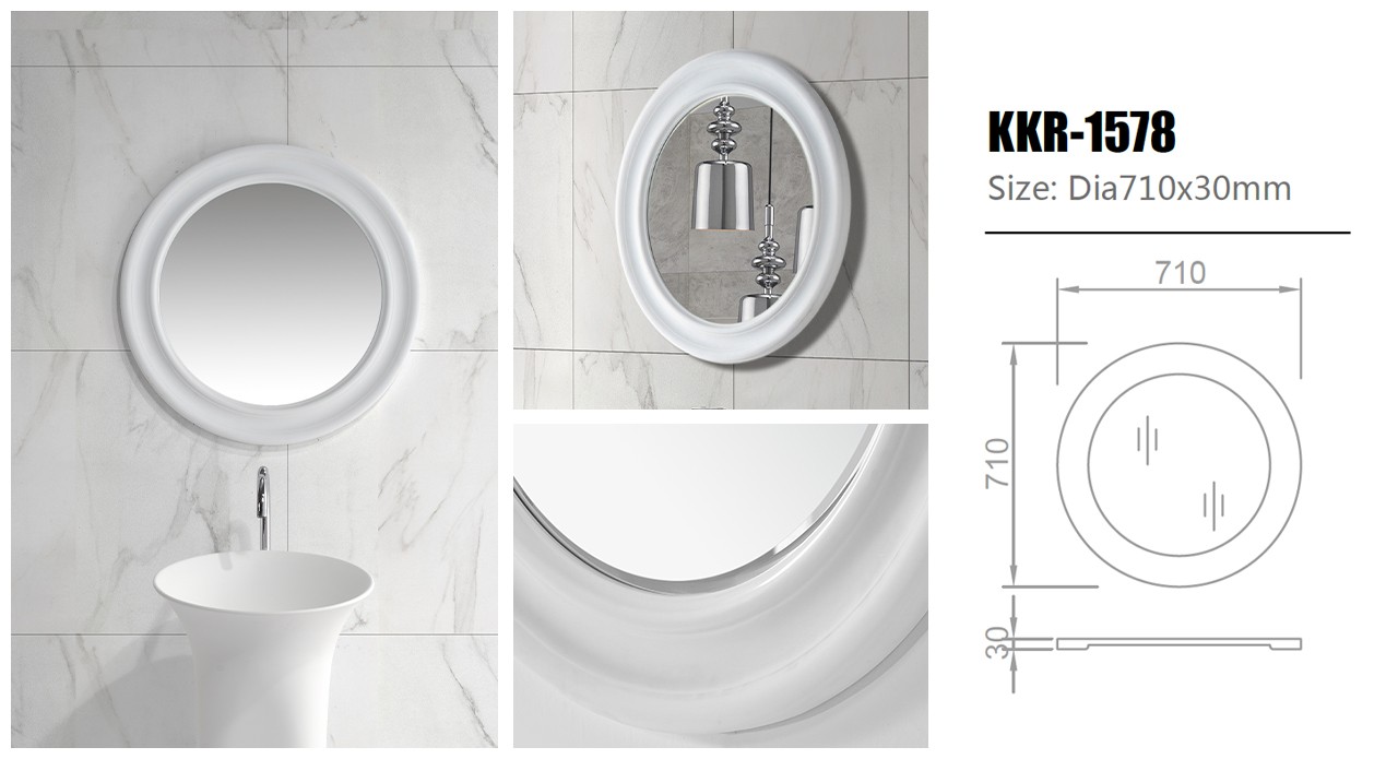 KingKonree handled led mirror high-end for bathroom-1