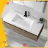 KingKonree marble basin cupboard for bathroom customized for motel