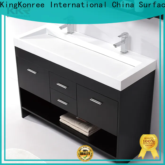 KingKonree elegant hanging basin cabinet supplier for bathroom