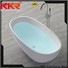 KingKonree high-quality solid surface bathtub custom for hotel