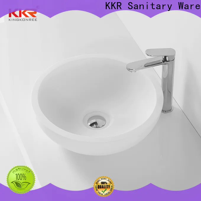 KingKonree elegant above counter basins cheap sample for hotel