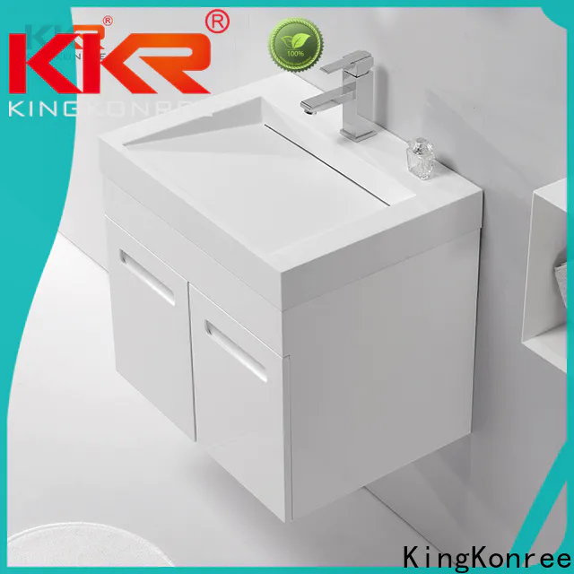 KingKonree basin cupboards small bathrooms design for hotel