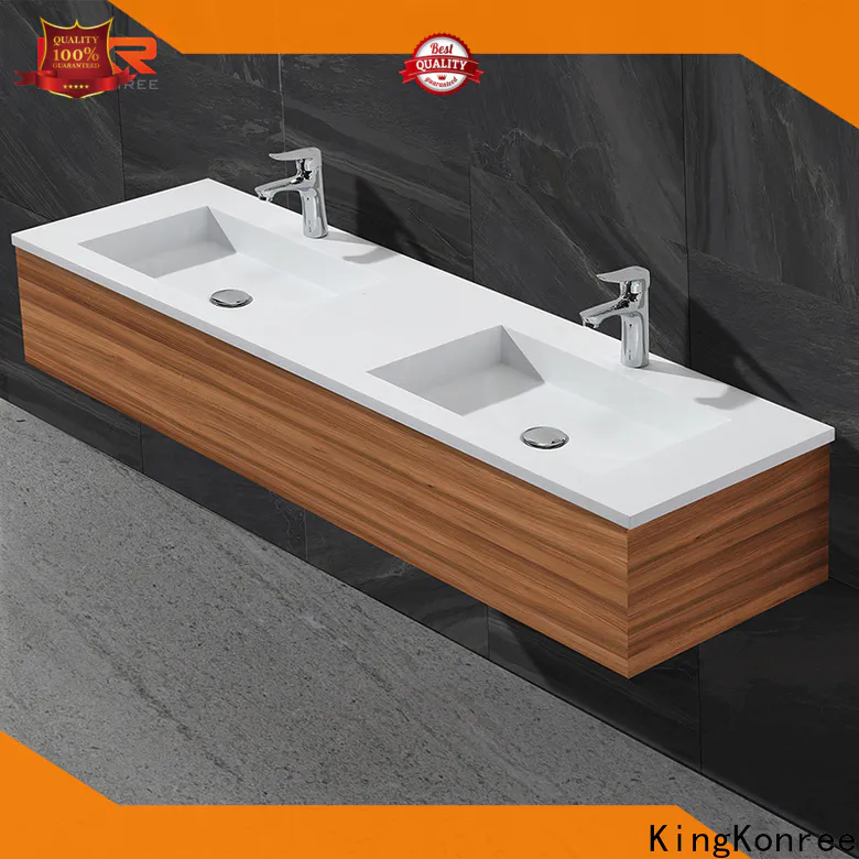 KingKonree grey ctm basin cabinets customized for bathroom