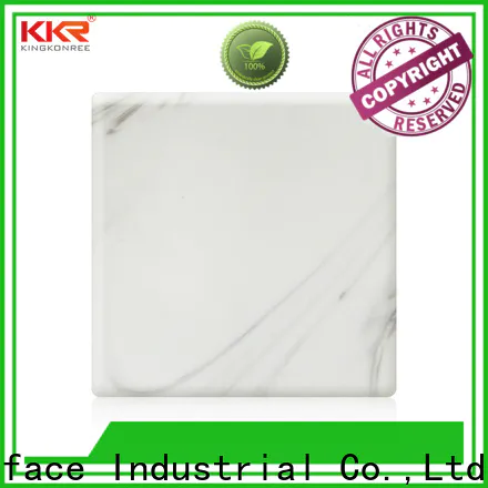 grey solid surface sheets for sale from China for hotel