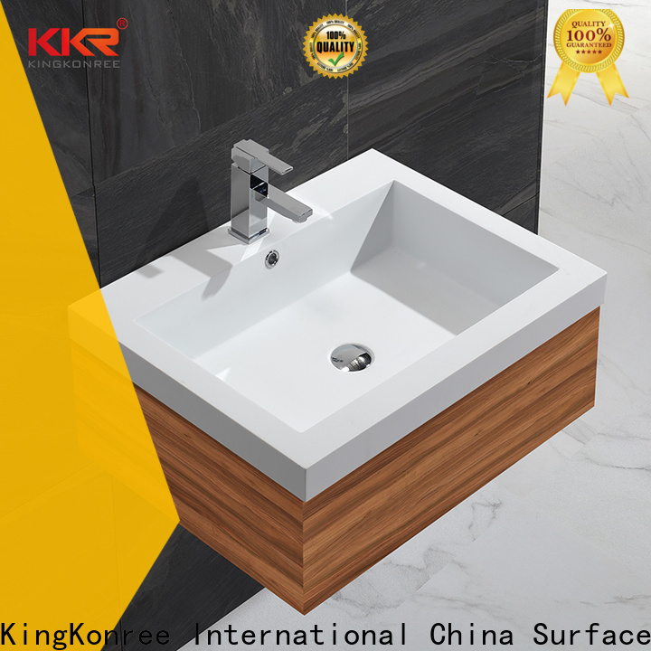 KingKonree royal floating basin cabinet supplier for toilet