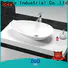 KingKonree white top mount bathroom sink design for home