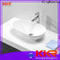 KingKonree bathroom countertops and sinks customized for hotel