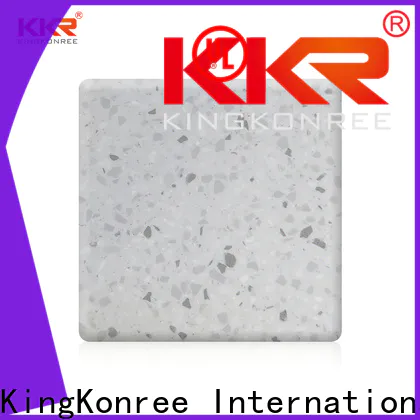 KingKonree quality white solid surface countertops manufacturer for hotel