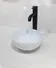 KingKonree black above counter square bathroom sink design for hotel