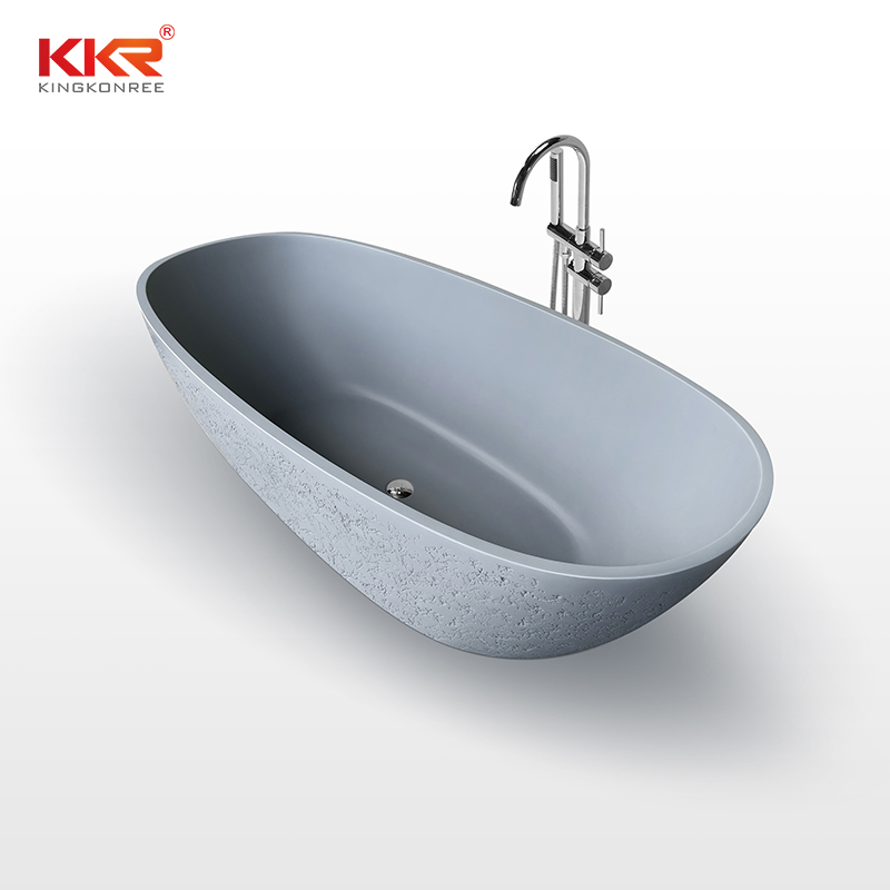 KingKonree freestanding soaking tub custom for shower room