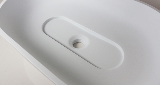 KingKonree durable oval above counter basin customized for hotel-5