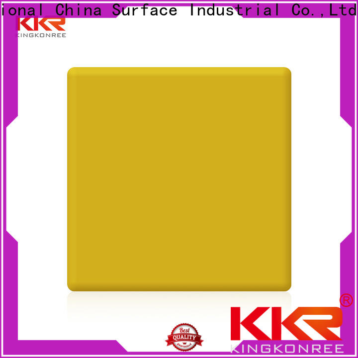KingKonree solid surface sheets prices supplier for home