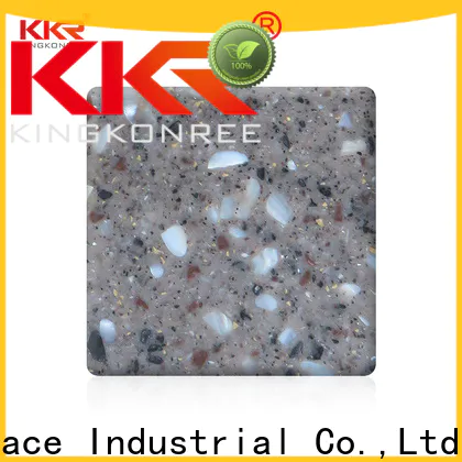 modfied acrylic solid surface sheet prices supplier for restaurant
