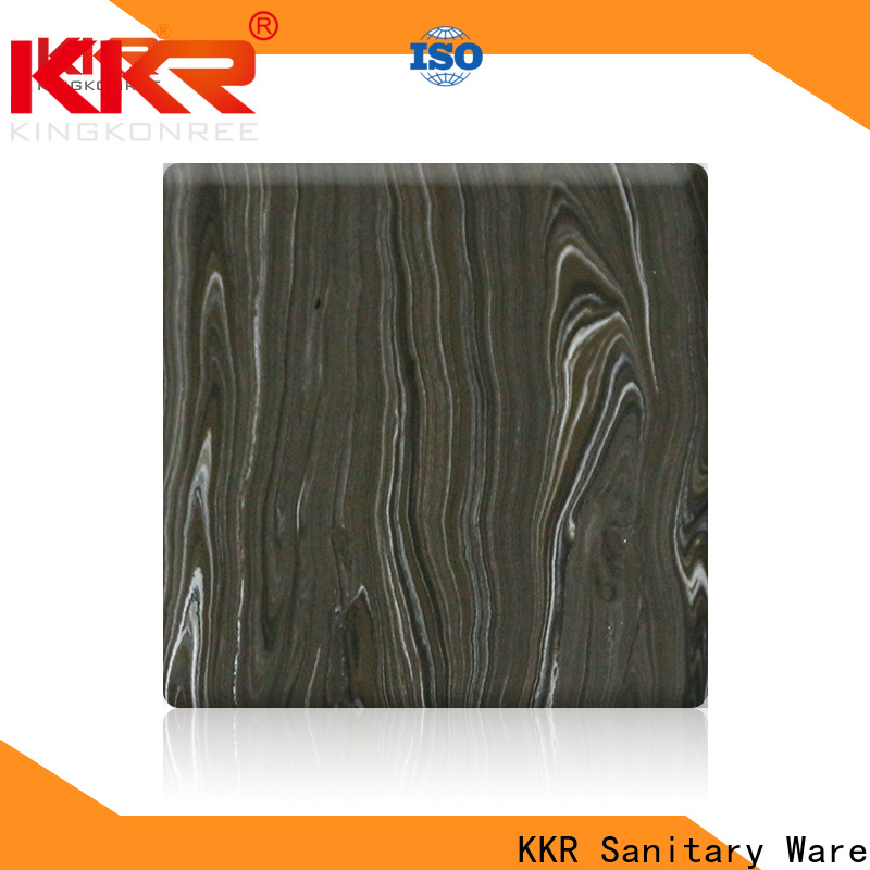 grey solid surface sheets for sale manufacturer for hotel