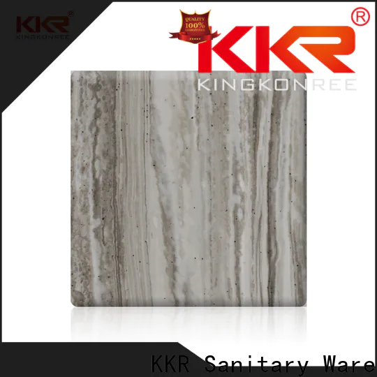 KingKonree solid surface countertop sheets series for indoors