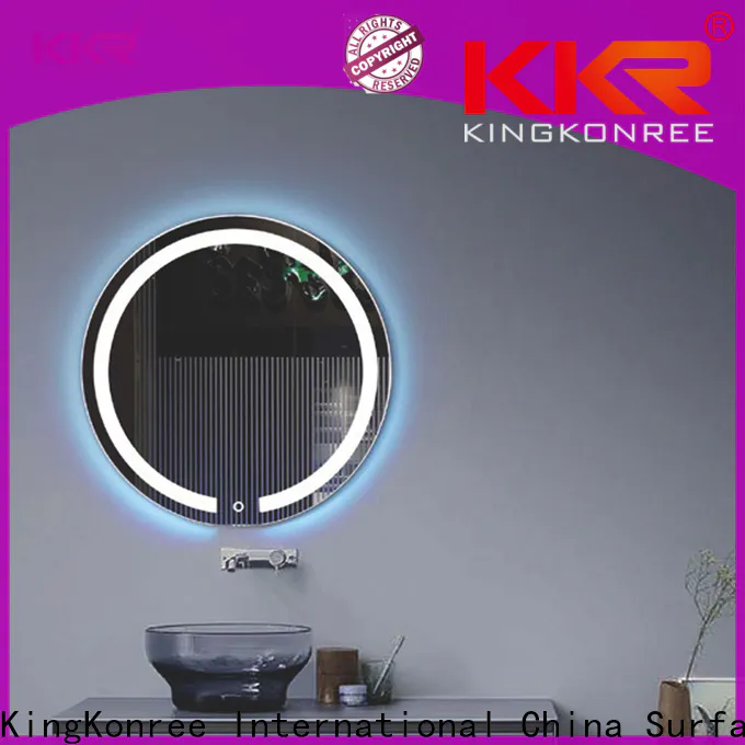 acrylic led mirror usb customized design for home