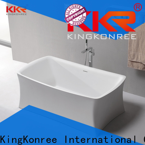 finish solid surface freestanding tubs kkrb048 custom for hotel