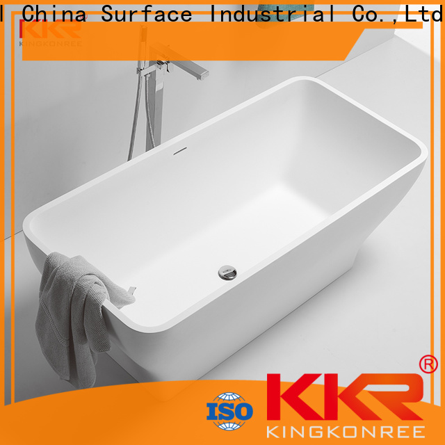 KingKonree bulk production freestanding bath manufacturer for hotel