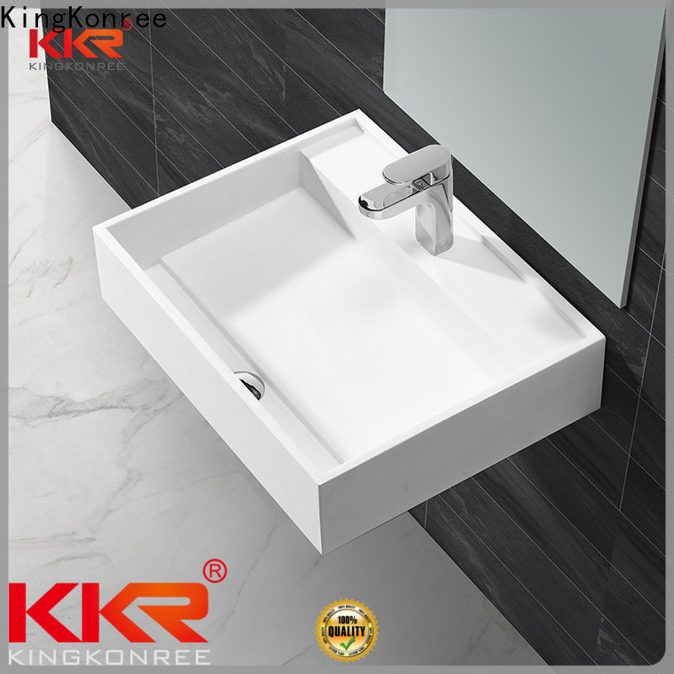 KingKonree slope wall mounted sink canada supplier for hotel