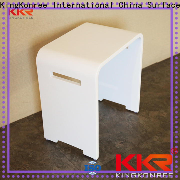 KingKonree wall mounted folding shower seat factory for hotel