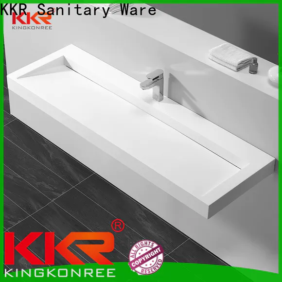 KingKonree small wall hung sink customized for bathroom