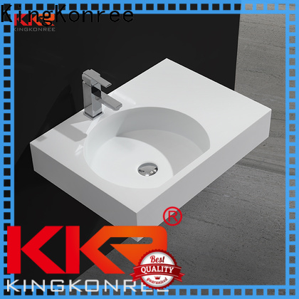 KingKonree 24 wall mount sink design for hotel