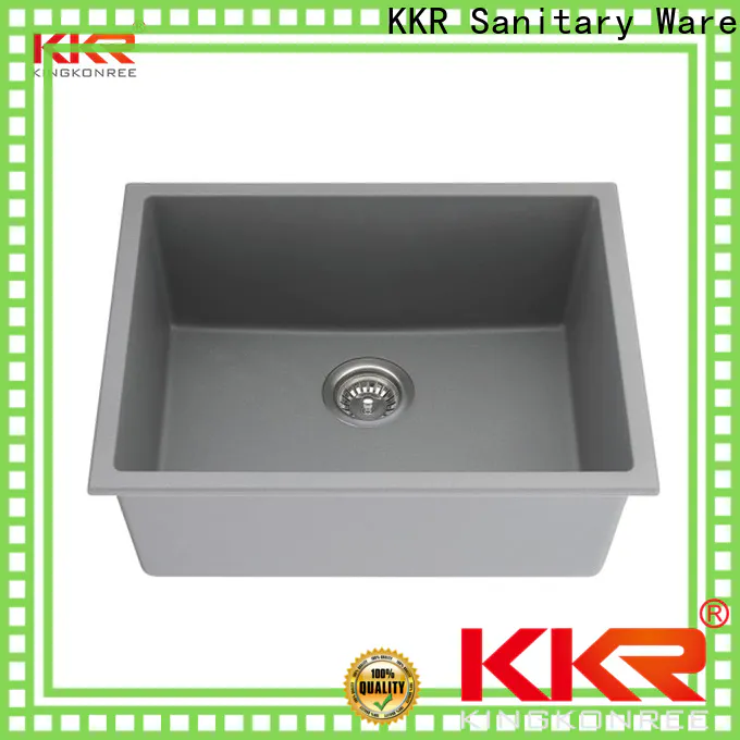 KingKonree cast iron undermount kitchen sink customized for household