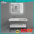 KingKonree corian bathroom countertop with integrated sink supplier for bathroom