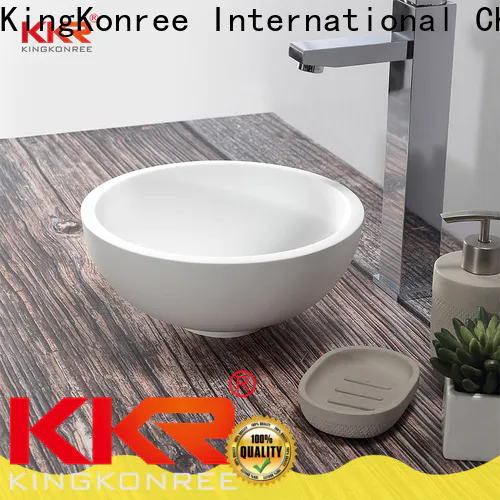 KingKonree excellent above counter vessel sink manufacturer for restaurant