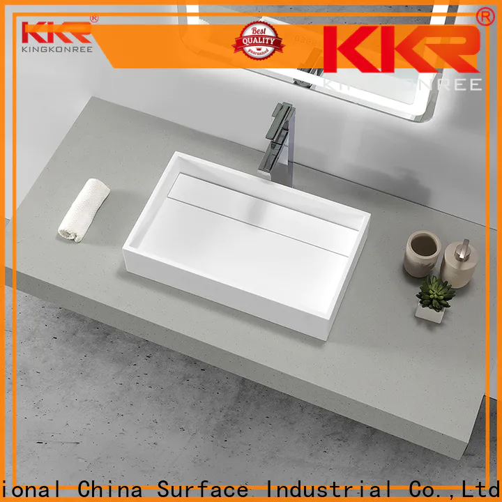 sanitary ware above counter vessel bathroom sinks customized for restaurant