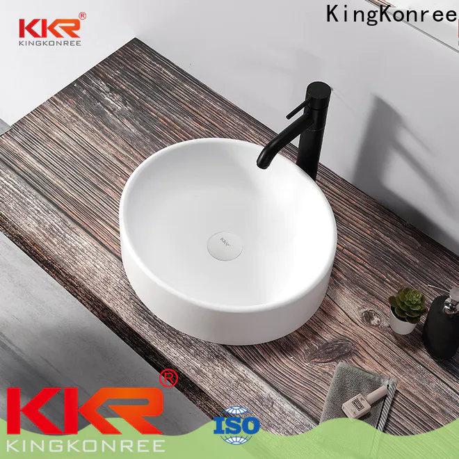 KingKonree pure counter top basins design for home