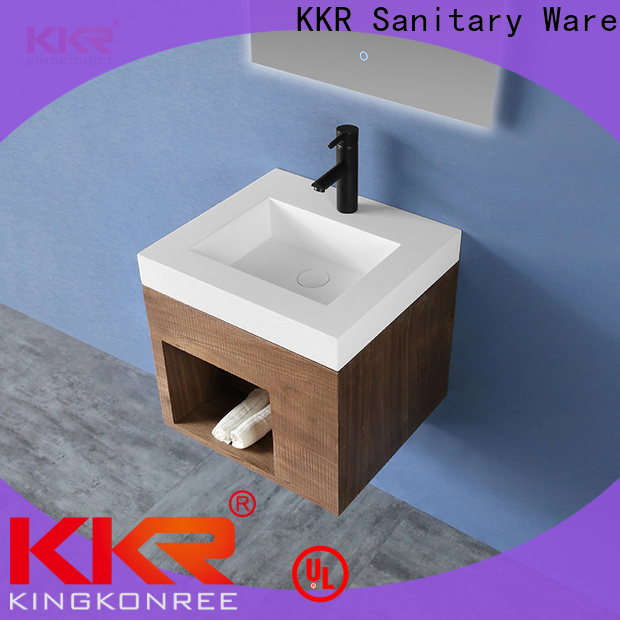 KingKonree white bathroom sink cabinet manufacturer for households