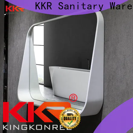 KingKonree acrylic led cosmetic mirror manufacturer for hotel
