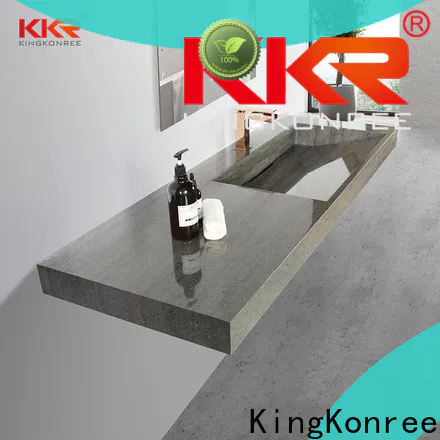 resin wall hung concrete basin manufacturer for toilet