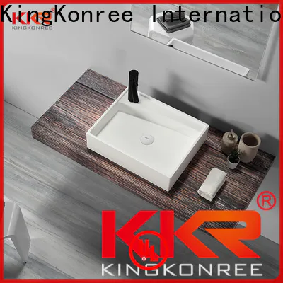 KingKonree vanity basins above counter design for hotel