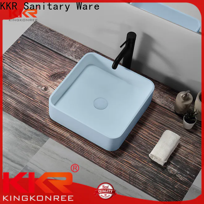 KingKonree bathroom sinks above counter basins supplier for home