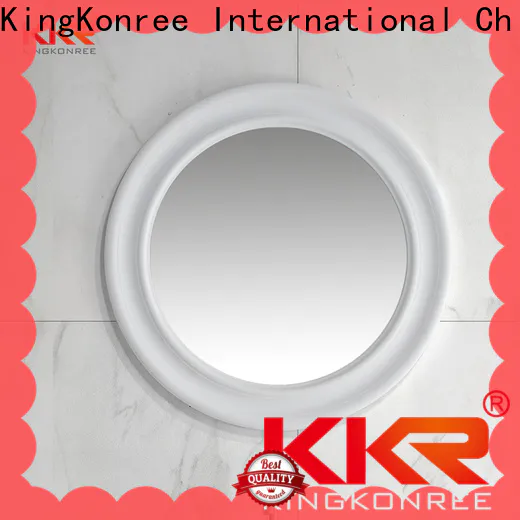 KingKonree acrylic bathroom mirror led lights manufacturer for hotel